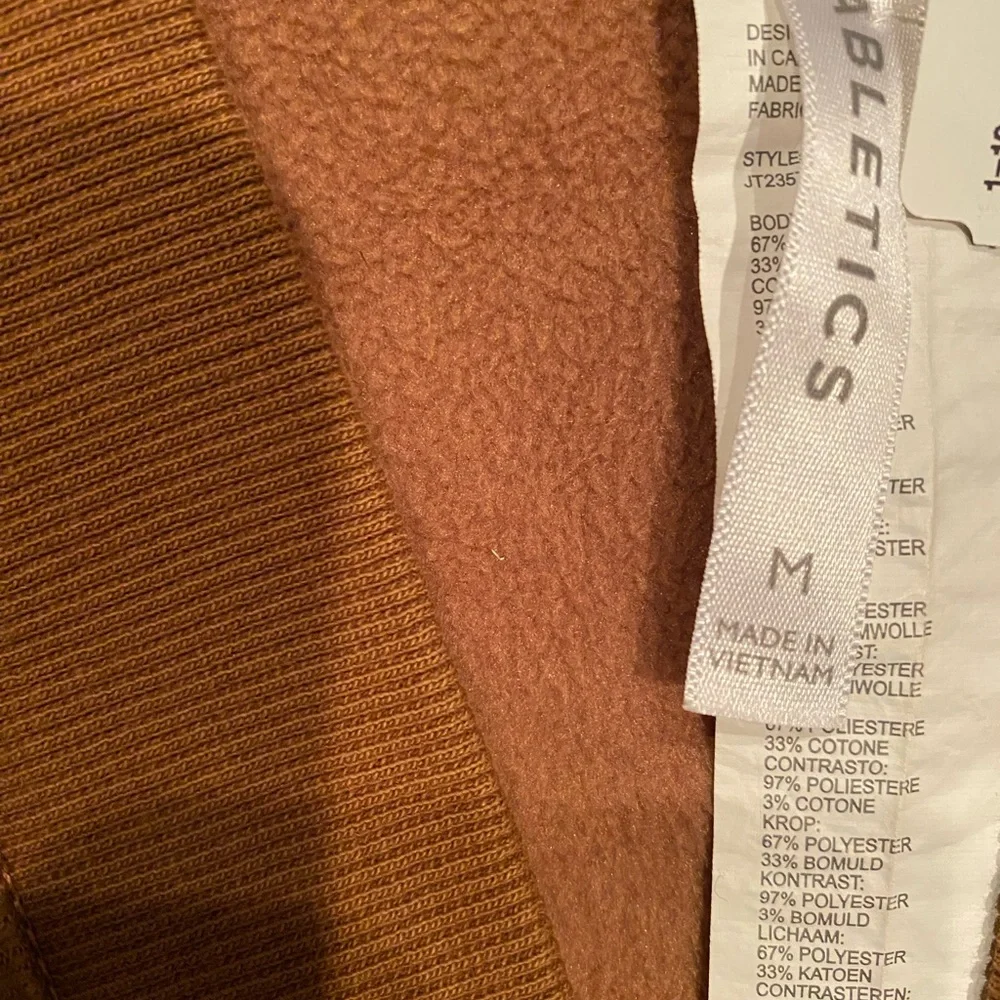 Fabletics Brown Open-Front Cardigan Jacket | Cozy Fleece | Size M.